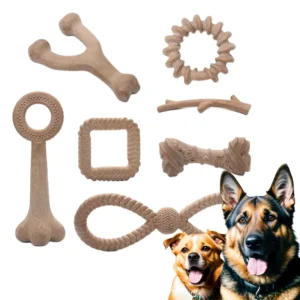 Customized Eco Friendly Fully Biodegradable Dog Chew Toys Indestructible Bone for Aggressive Chewers Sustainable Customizable