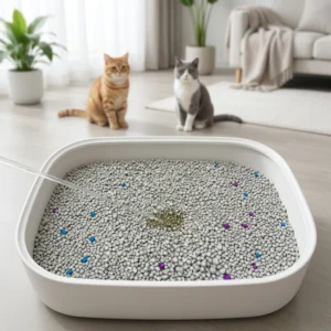 Customized Fragrance clean cat litter bentonite Absorbent Odor-Control Dust Fast Clumping Bentonite Cat Litter