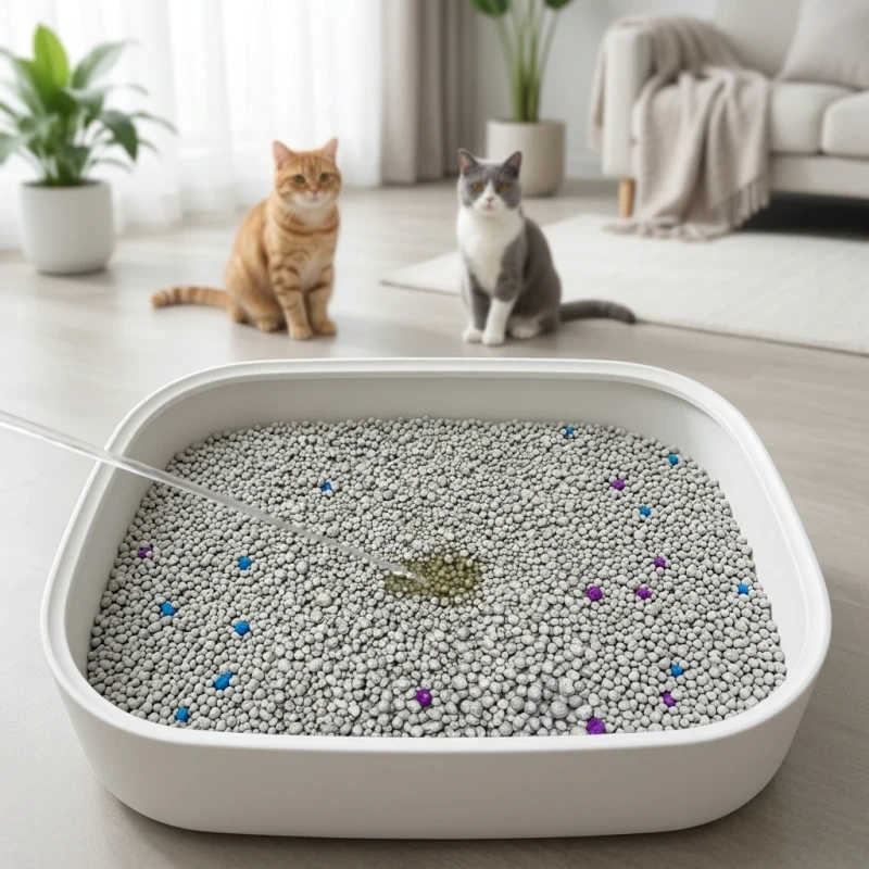 Customized Fragrance clean cat litter bentonite Absorbent Odor-Control Dust Fast Clumping Bentonite Cat Litter