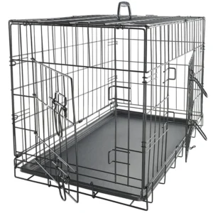 Customized Large Pet Cages Kennels Portable Iron Wire Folding Dog Cage for Indoor & Outdoor Use Car Crate & Dog House
