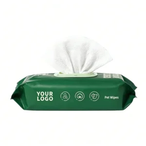 Customized Logo Pet Cleaning Wet Wipes Skin Safety Full Body Dogs Cats Wet Wipes Biodegradable Pet Wipes for Dogs and Cats