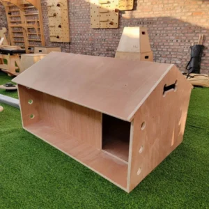 Customized Modern Solid Wood Furniture Pet Cave Bed, Dog and Cat House, Wooden Pet Nest Kennel