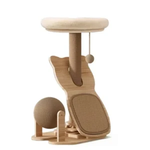 Customized Multi-layer Pet Supplies Cat Scratching Board Climbing Frame Toys in One Multi-Purpose Cat Tree