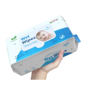 Customized ODM OEM Baby Wet Wipes Thickened Spunlace Fabric Non Woven Fabric Baby Wet Wipes for Baby Cleaning