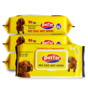 Customized Pet Cleaning Wet Wipes Pet Grooming Wipes Pet Oral Cleaning Wipes