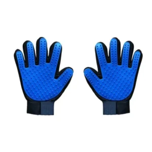 Customized Pet Dog & Cat Grooming Massage Glove Five Fingers Silicone Hair Removal Bath Washing
