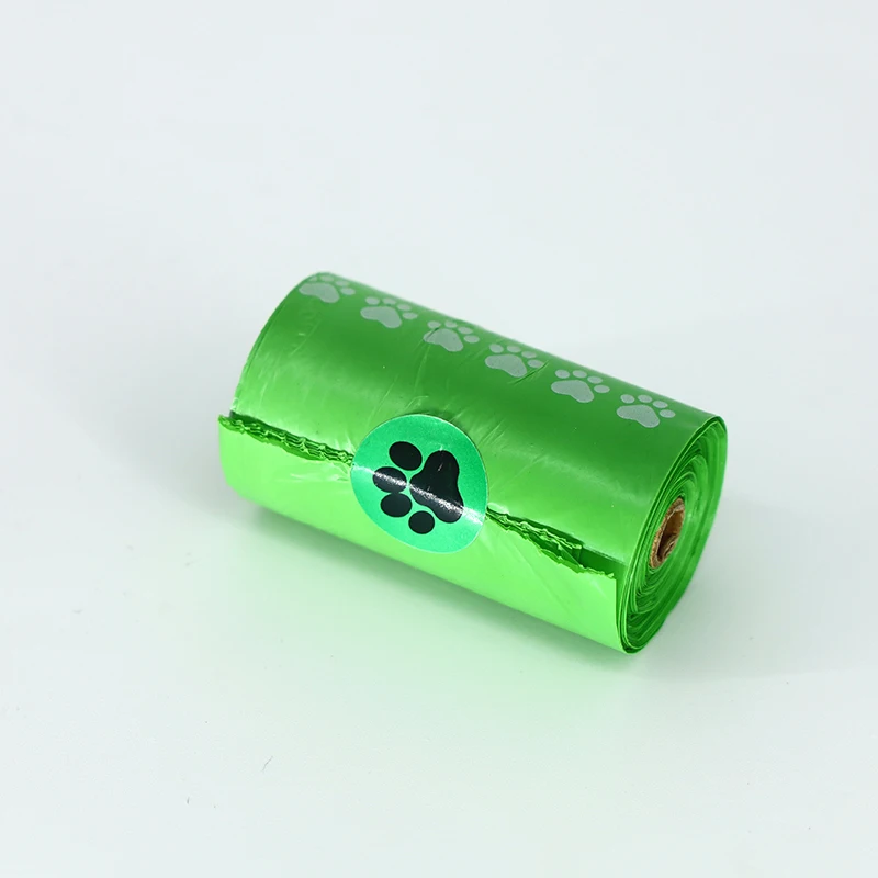 Customized Pet Waste Disposal Eco Friendly Biodegradable Dog Poop Bag Garbage Bag Pet Cleaning Bathing
