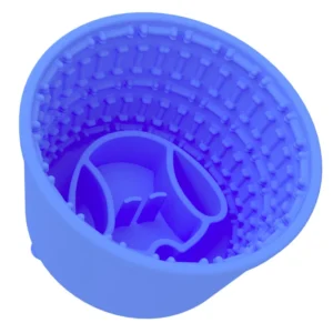 Customized Silicone Slow Feeder Dog Food Bowls with Suction Cups Pet Bowls & Feeders