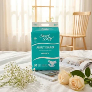 Customized in Bulk Disposable Adult Diapers Leak Guard Non Woven Fabric Unisex Incontinence Product Free Sample