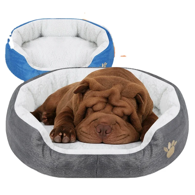 Cute Bed for Cats Pet Bed for Puppy and Kitten with Slip Resistant Bottom