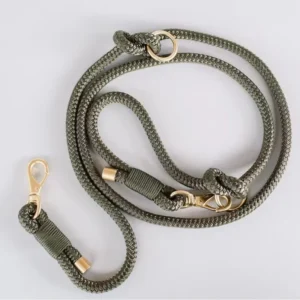 Cute Dog Leash Classic Solid Mountain Climbing Durable Round Rope Dog Pet Leash With Heavy Duty Clasp