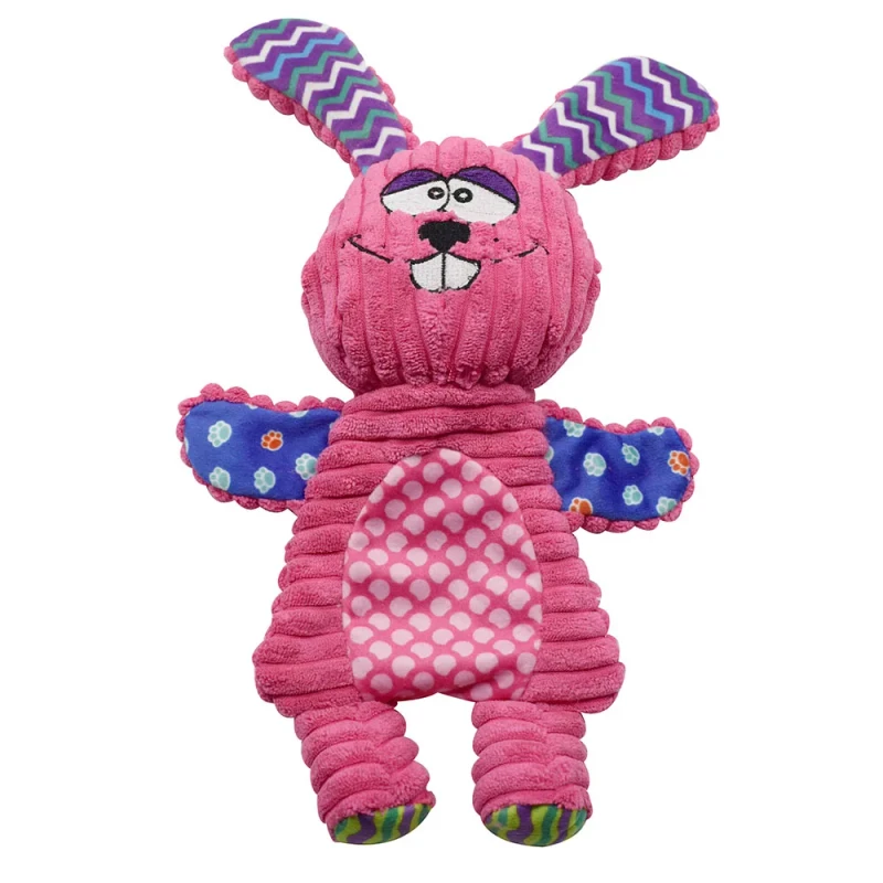 Cute Eco Friendly Dog Toy Chew Resistant Teething Puppy Plush Self Entertainment Sound Boredom Relief for Small Pets Crinkle
