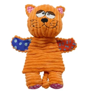 Cute Eco Friendly Dog Toy Chew Resistant Teething Puppy Plush Self Entertainment Sound Boredom Relief for Small Pets Crinkle