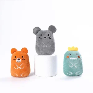 Cute Mini Animal Cat Kitten Toy Polyester Catnip Toys Eco Friendly Durable for Cats