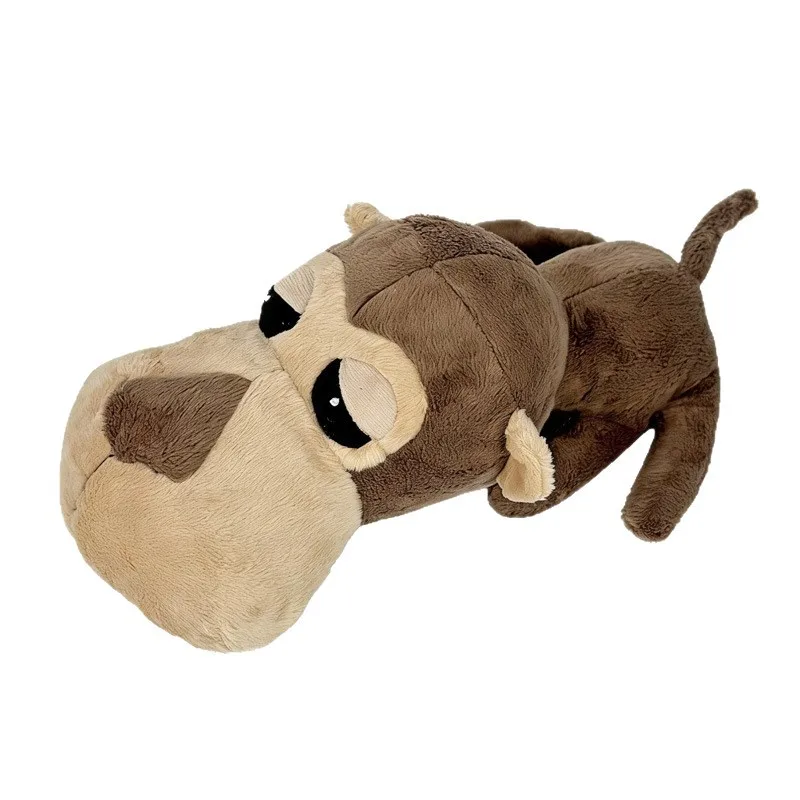 Cute Monkey Toy Dog Toy Safe Material Bite Resistant Pet Sound Making Interactive Squeaky Toy Durable Toy for Dog Portable