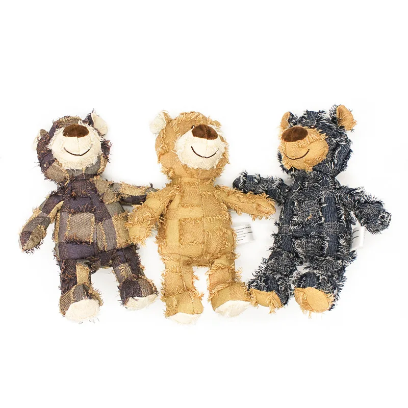 Cute Pet Dog Toys Chew Squeaker Animals Pet Sound Interactive Toy Plush Puppy Honking for Dogs Cat Chew Squeak Toy New