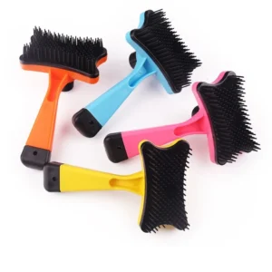 Cute Pet Grooming Comb Dog Cat Brush ABS Pet Needle Comb Pet Grooming Products