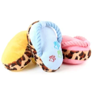 Cute Squeaky Eco Friendly Dog Plush Chew Toy Durable Cotton Rope with Squeak Feature for Pets