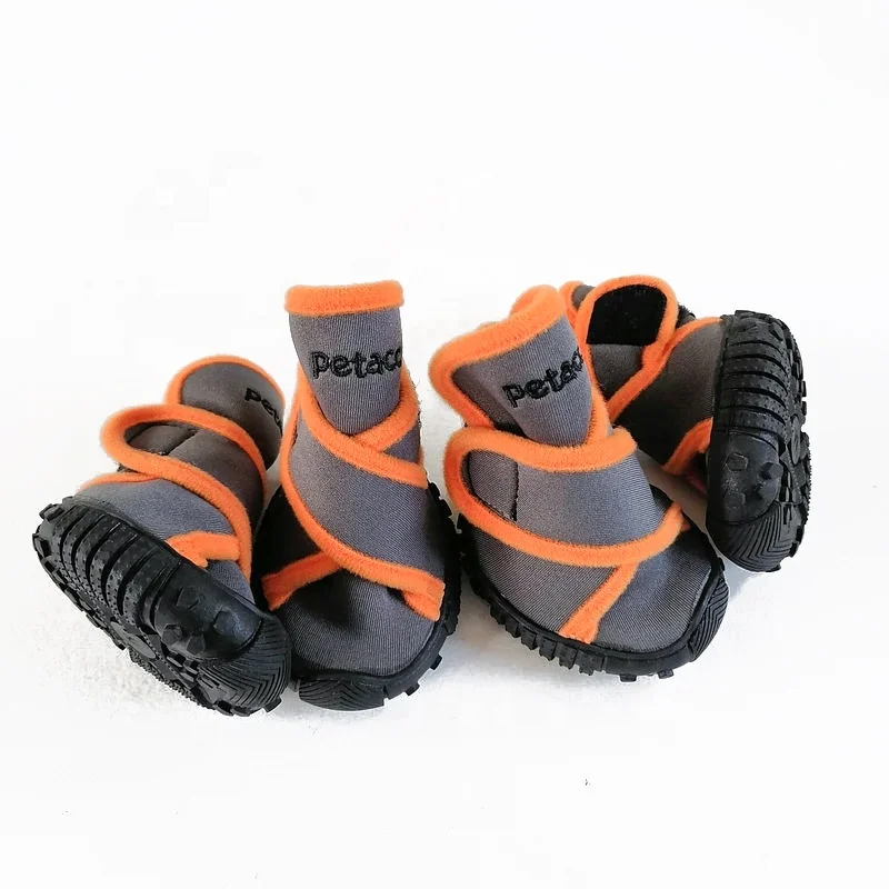 Cute Waterproof Fashion Sustainable Nylon Reflective Comfortable Dog Socks Boots Dog Shoe Outdoor Dog Shoes