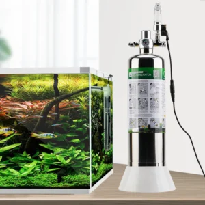 DIY CO2 Generator Aquarium Stainless Steel Cylinder CO2 Aquascaping Tank Accessories