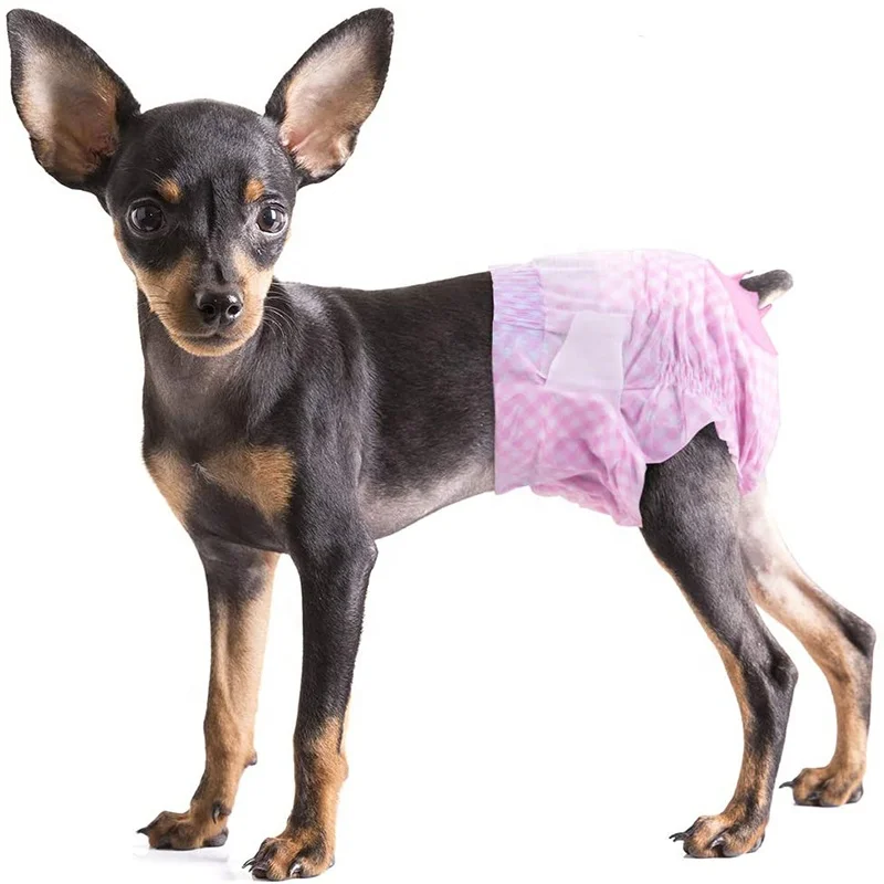 DONO Super Soft 8 Sizes Disposable Puppy Pet Dog Diaper and Training Pee Pad Female Pet Diaper