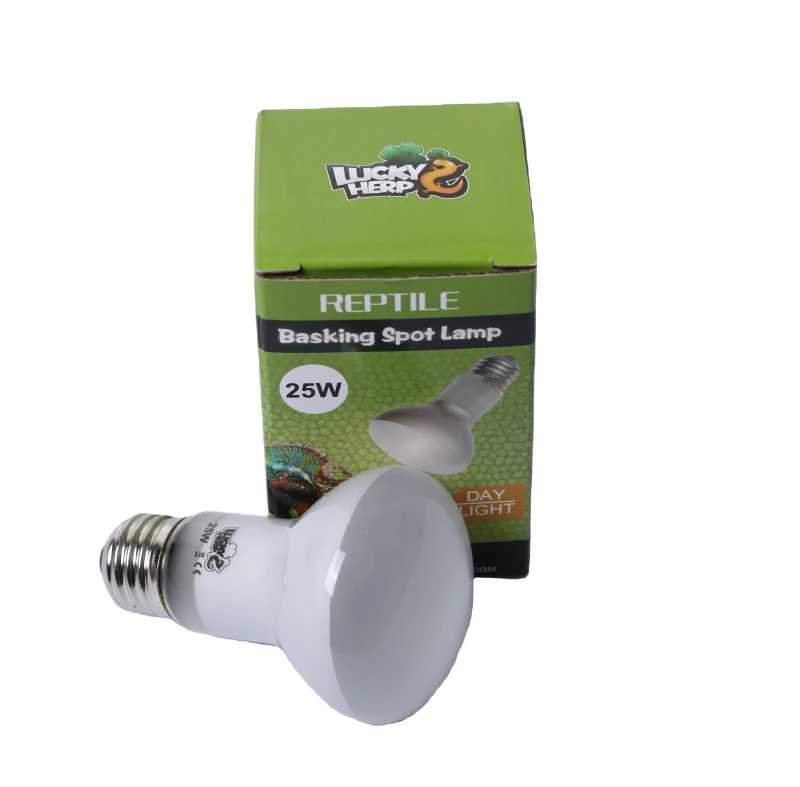 Daylight Basking Heat Lamp Light Bulbs Reptile and Bearded Dragon 60 75 W Amphibian Supplies
