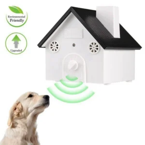 Decorative Anti Bark Device for Yard Ultrasonic No-Bark Control with Microphone Sensor for Dogs