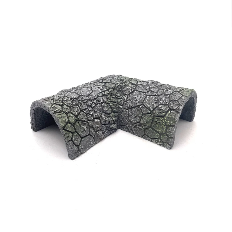 Decorative Small Animal Resin Basking Platform Hideout Habitat Decor for Turtles Lizards