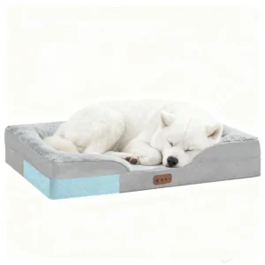 Deluxe Orthopedic Memory Foam Pet Bed Washable Removable Cover Large Dog Bed for Ultimate Comfort & Support
