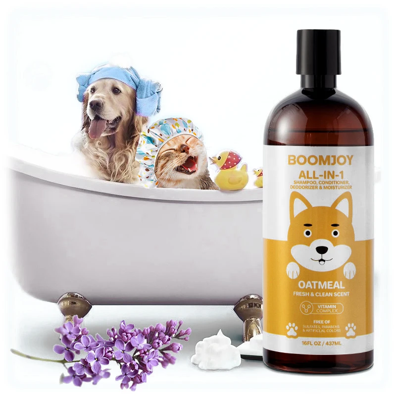 Deodorant Pet Bath Liquid Dog Cleaning Bath Products Organic Pet Shampoo and Conditioner Dog Cat Pet Grooming Shampoo