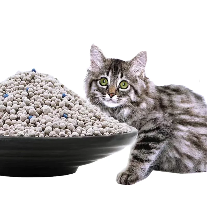 Deodorized Bentonite Cat Litter 20 Pounds Agglomerated Sodium based Mineral Sand Low dust Mixed Cat Litter 10 kg Cat s