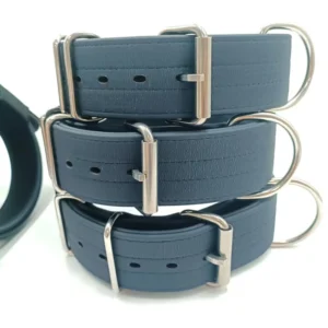 Designer Custom Logo TPU Durable Waterproof Dog Collar Pet Collar for Big Dogs