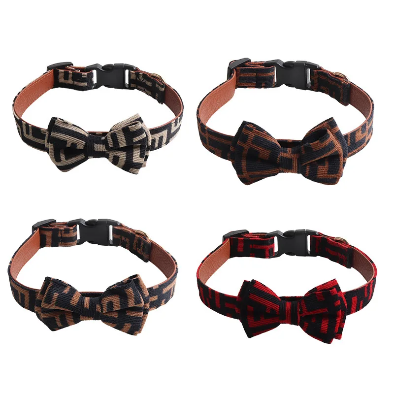 Designer Customized Cute Small Teddy Neck Accessories Pet Dog Collar Pet Neck Collar Pet Collar Luxury