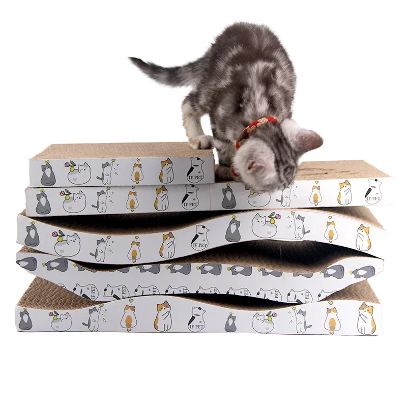 Designer Simple Eco Friendly Cat Scratching Board Tree Scratching Ball Made Wood Polybag Packed Indoor Use Perfect Toy for Cats