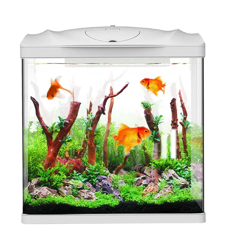 Desktop Aquarium Acrylic Table Plastic Fish Breeding Farming Tank