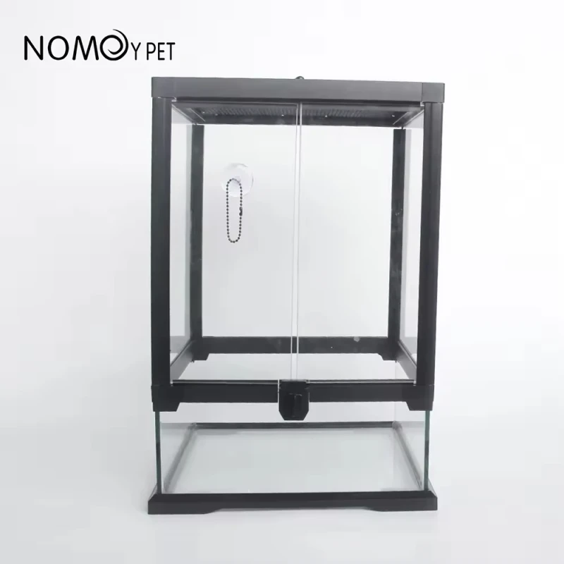 Detachable Rainforest Habitat Reptile Glass Terrarium for Lizard Snake Breaded Dragon