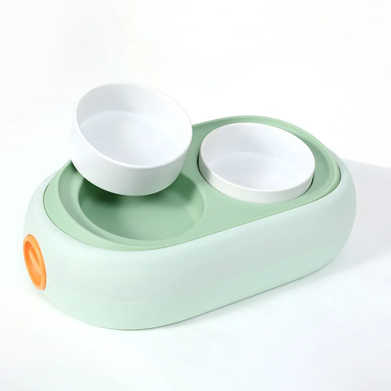 Detachable Separate Design Feeder Double Pet Bowl Outdoor Traveling Dog Bowls
