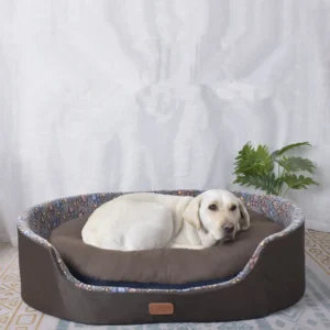 Detachable Washable Cat Bed Winter Warm Semi Enclosed Cat Sleeping Bag Cozy Indoor Cat House