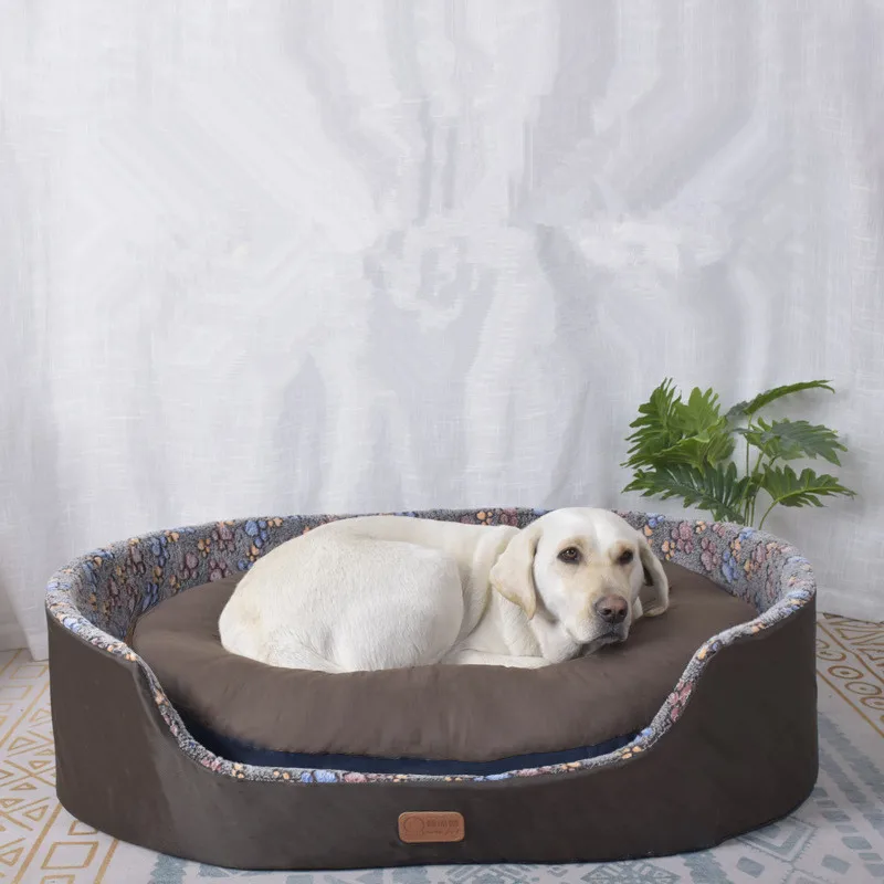 Detachable Washable Cat Bed Winter Warm Semi Enclosed Cat Sleeping Bag Cozy Indoor Cat House