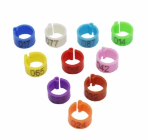 Digital Markup Bird Clip Ring Birds Identification Tools No1 100 8 mm Pigeon Foot Rings Pet Supplies