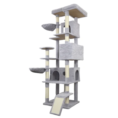 Direct Factory Cat Tree Furniture Modern Style Board Scratching Board Cat Scratcher Made of Sisal