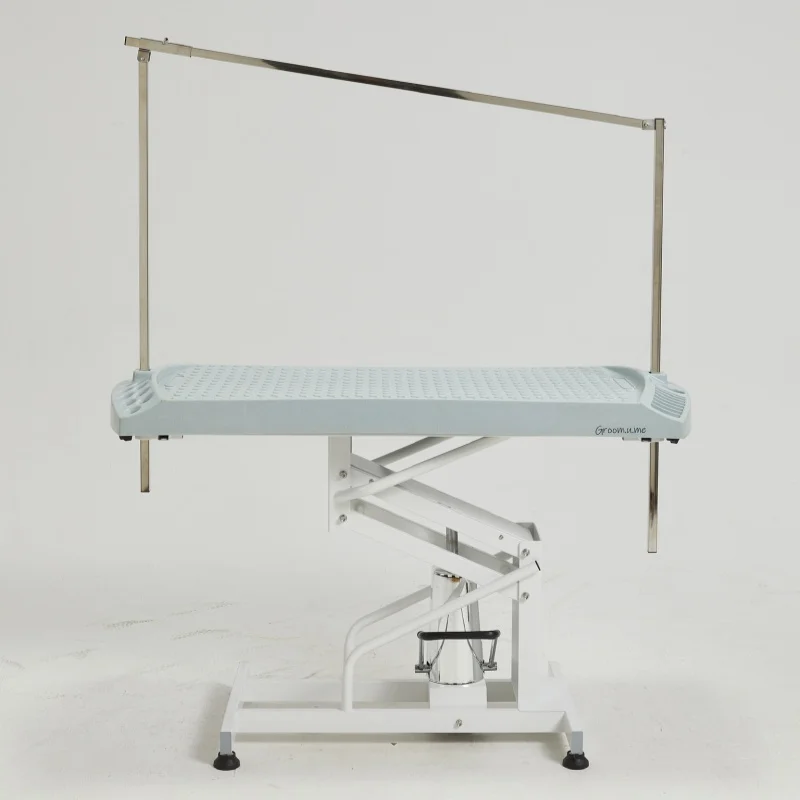 Direct Factory Pet Grooming Table Z shaped Frame Hydraulic Lift Table for Pet Beauty Salon Pet Grooming Equipment