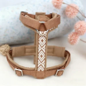 Direct Factory Supply Pet Products Custom Boho Design Personalized Breathable Fashion Dog Harness Durable Eco Friendly Sturdy