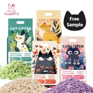 Direct Supply Biodegradable Eco Friendly Long Lasting Freshness Low Dust High Absorption Tofu Cat Litter