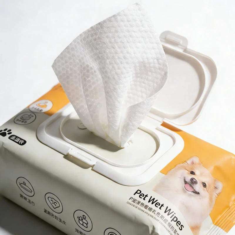 Disposable Convenience Dog Wet Wipes Cleaning Wipes Convenient Pet Daily Cleaning Wipes