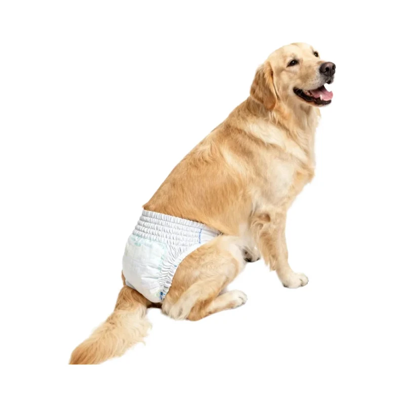 Disposable Cotton Diapers for Teacup Puppies and Senior Dogs Super Absorbent Breathable