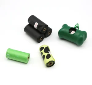 Disposable Eco Friendly High Quality Biodegradable Plastic Dog Poop Bags with Fragrance Logo Dispenser for Pet Waste Disposal