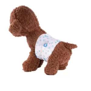 Disposable Male Dog Diapers Belly Bands Super Absorbent Leak proof Puppy Nappies for Male Dogs OEM Factory