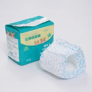 Disposable Pet Diapers for Female Dogs Super Absorbent Soft Heating and Pee Puppy Diapers Female Liners