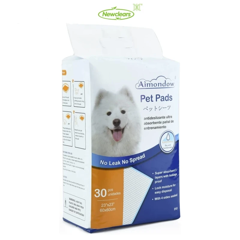 Disposable Private Label Pet Mat Puppy Dog Pee Toilet Training Pads